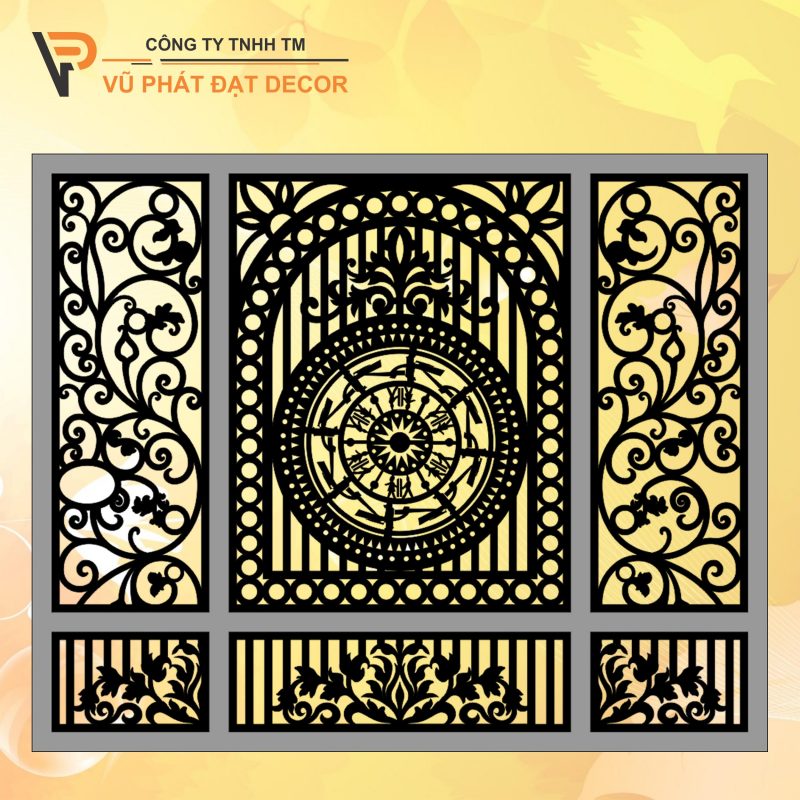 Mẫu thiết kế cổng trượt 1 cánh