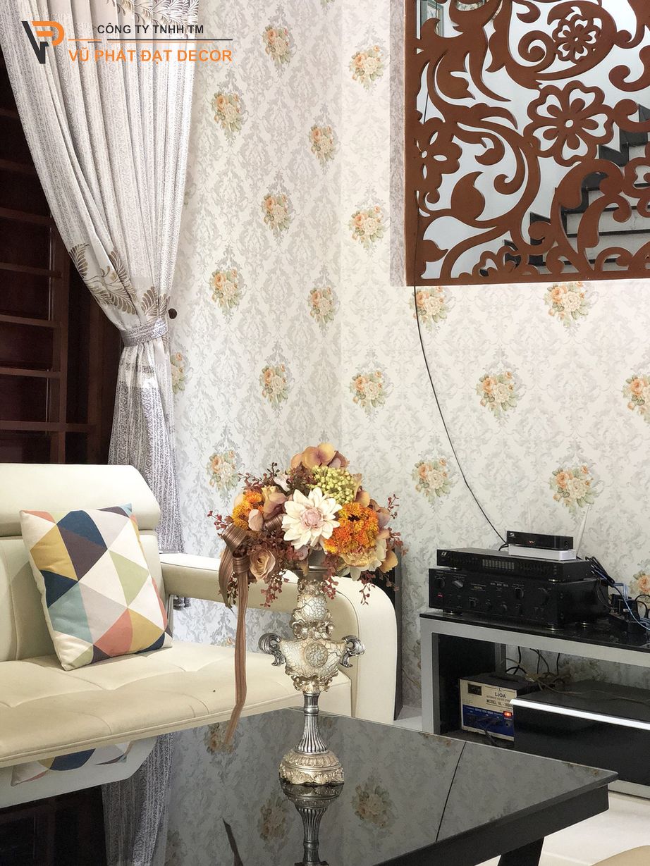 giấy dán tường sang trọng