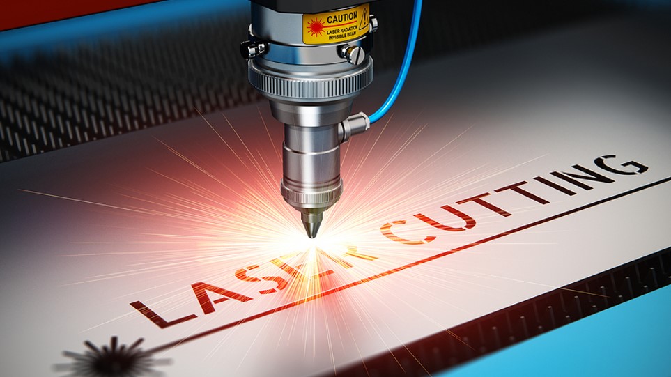 cắt sắt bằng laser