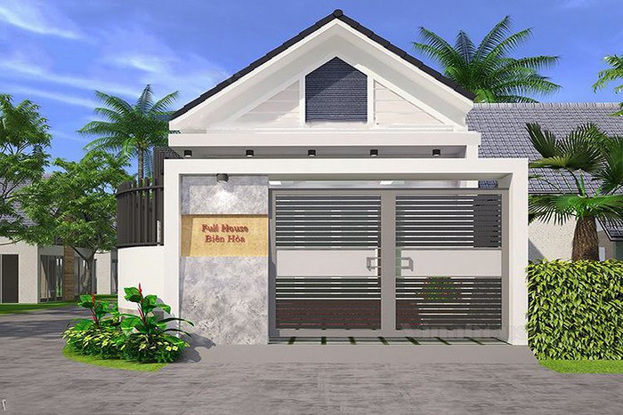 mặt tiền thiết kế nhà cấp 4 đẹp