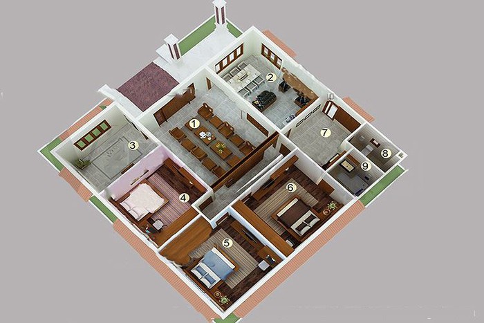 dựng 3d mẫu thiết kế