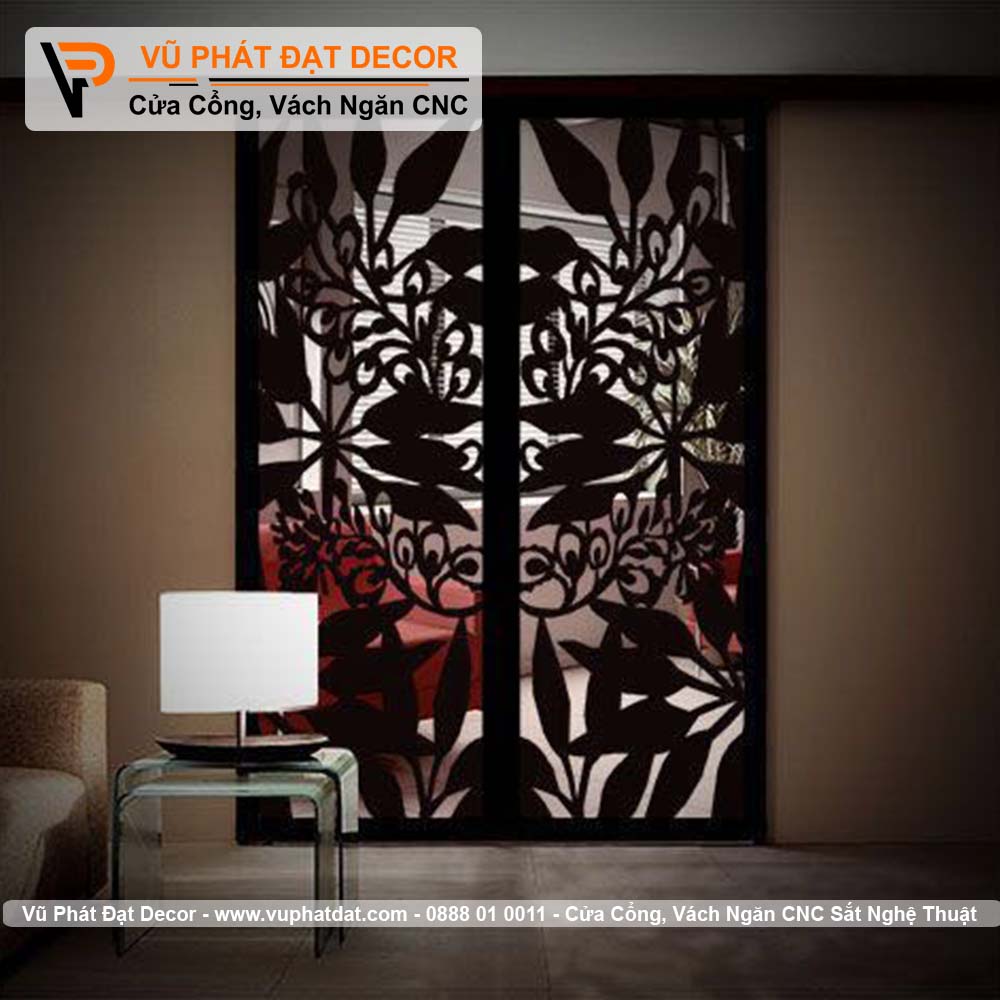 Cửa sắt hiện đại CA-008 tổng hợp (2)