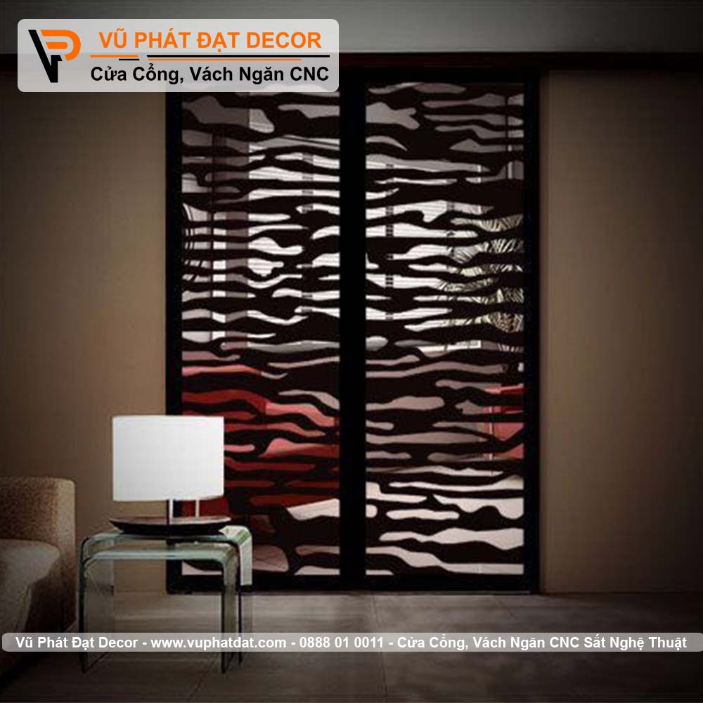 Cửa sắt hiện đại CA-008 tổng hợp (4)