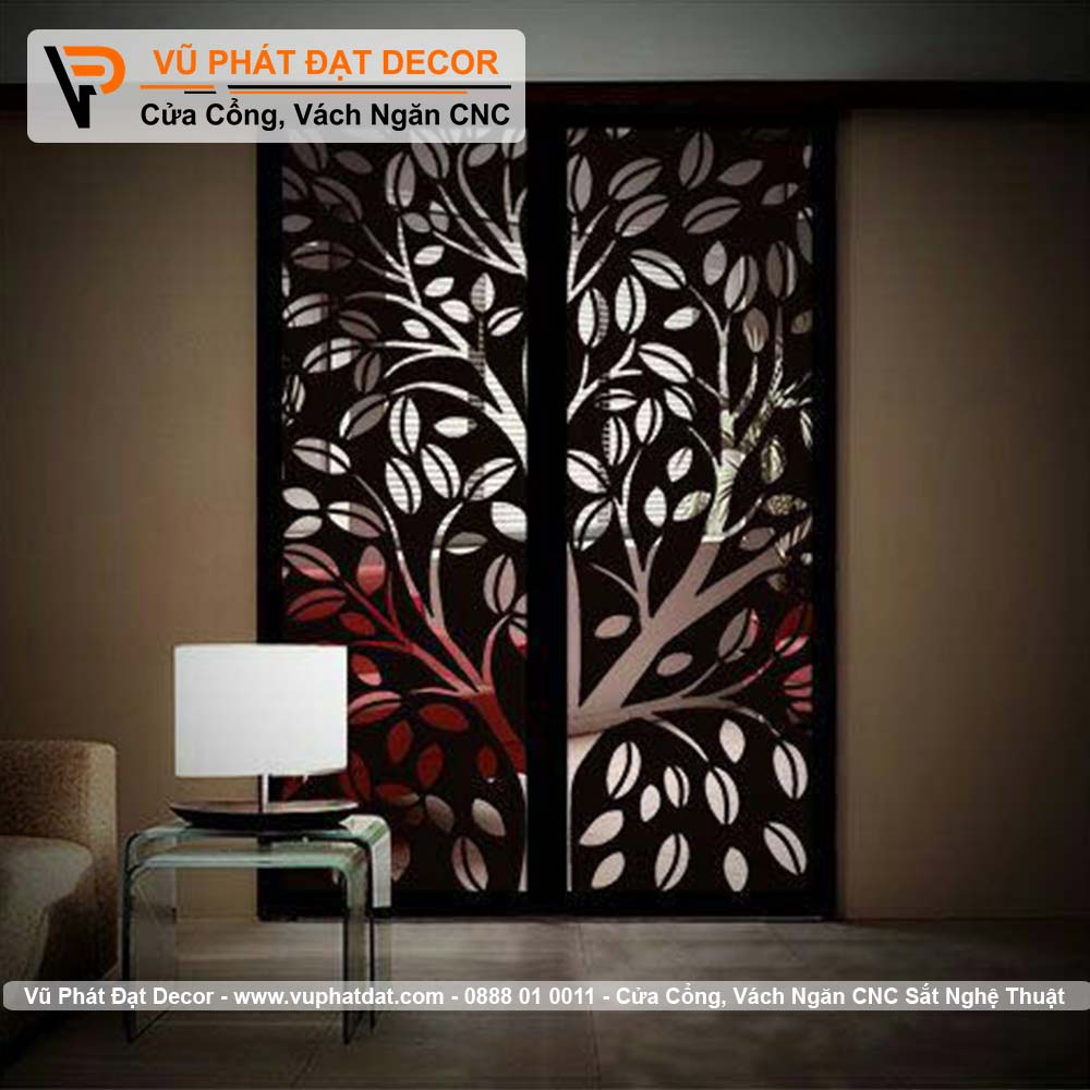 Cửa sắt hiện đại CA-008 tổng hợp (6)